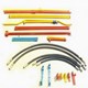 Excavator piping kits